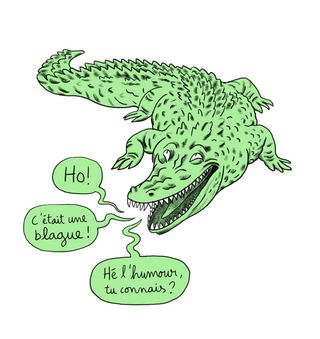 Illustration for article titled Looking at Harassment through an Unusually Scaly Lens